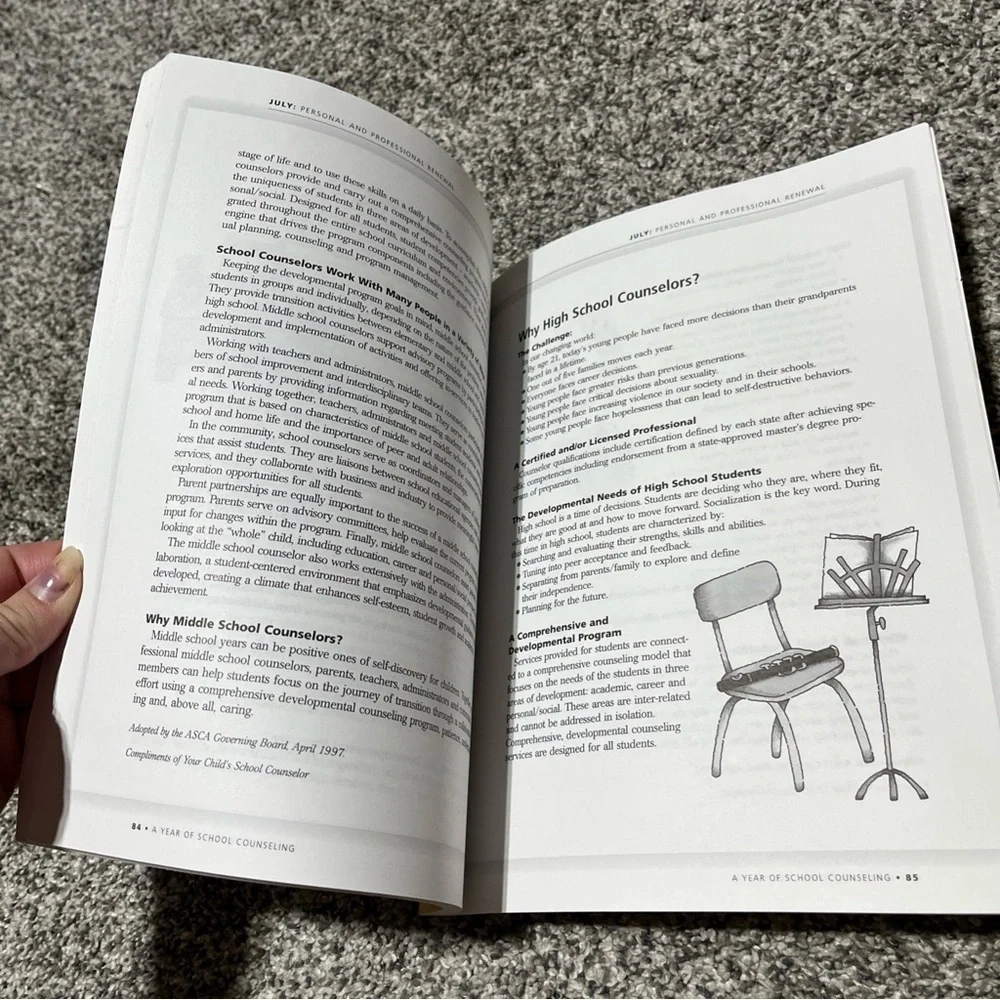 A Year of School Counseling Tools, Techniques, Themes Book